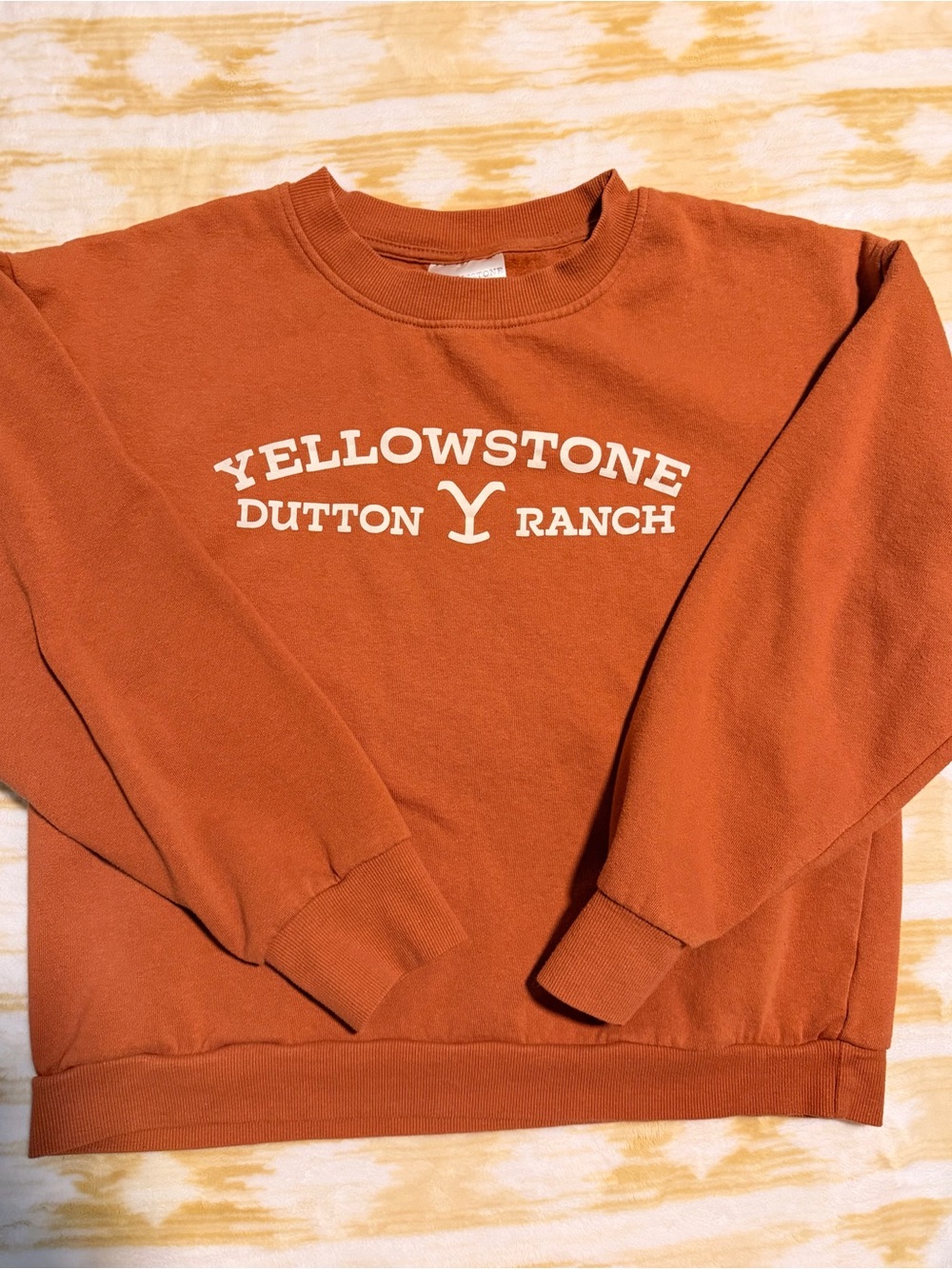 Yellowstone Dutton Ranch Women’s Sweatshirt Size Small